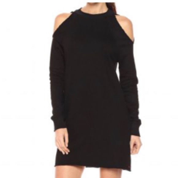 n:PHILANTHROPY Dresses & Skirts - N:Philanthropy Black Cold Shoulder Dress XS